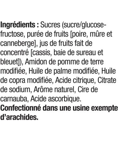 Realfruit Gummies Superfruits - Cranberry Black Currant Blueberry and Blackberry Flavoured Plant Based Gummies 18x55g Caddy Pack Superfruits 55g Single Serve (Pack of 18) - Buy Online on GoSupps.com