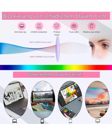 Cojwis 6 Pack Blue Light Filter Reading Glasses for Men & Women | Spring Hinge UV Protection 6 Colors (1.50x) - Glare-Free Vision - Buy Online on GoSupps.com