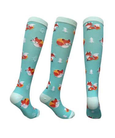DOCEN Sports Compression Socks with Medium Tube 3/3 Pairs L/XL_Thigh Compression Socks 20-125mmHg 3/3 Pairs L/XL