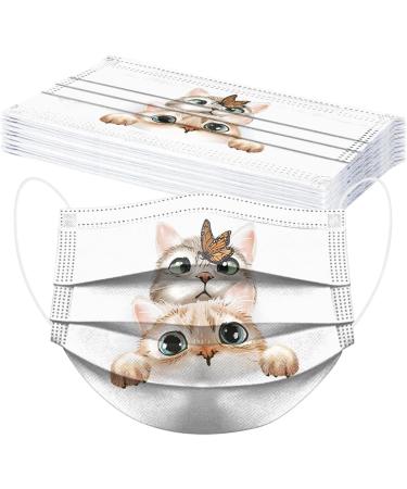 NcQifei 50-Pack Children s 3-Layer Disposable Face Masks - Cute Cartoon Designs Breathable Mouth Protection for Boys & Girls - Buy Online on GoSupps.com