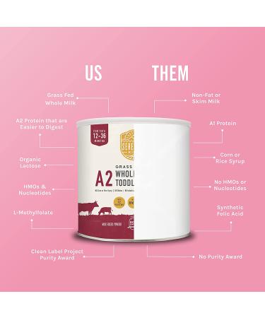 Serenity Kids A2 Whole Milk Toddler Formula 12-36 Months - 12.7 oz | Nutrient-Rich & Organic - Buy Online on GoSupps.com