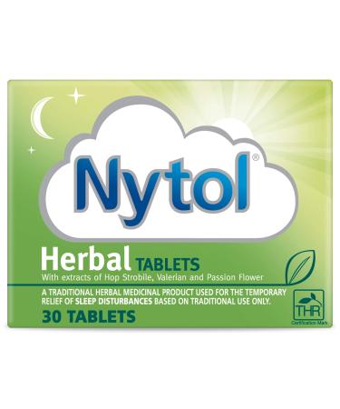 Nytol Herbal Tablets 30 Count (Pack of 1) - Buy Online on GoSupps.com