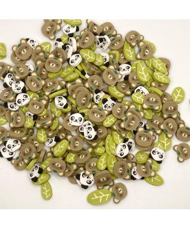 QR 50g Mixed Bear Panda Leaves Shape Slices Polymer Clay Sprinkles for Slimes Filling Nails Art DIY Phone Decoration Accessories T1116 (Color : Mixed) - Buy Online on GoSupps.com