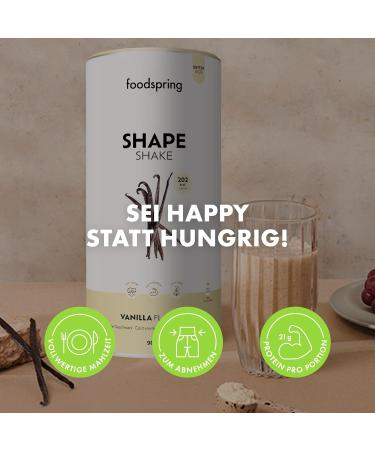 FoodSpring Shape Shake - 10 Pack Meal Replacement | Protein-Rich 24 Vitamins & Minerals | Weight Loss Support - Buy Online on GoSupps.com