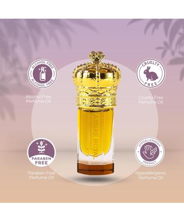 ARABIAN PERFUMES & OILS Ambre Royale Perfume Oil - Warm Sweet Earthy Fragrance Oil for Men and Women - Travel Size Perfume 0.10 Fl. Oz. - Buy Online on GoSupps.com
