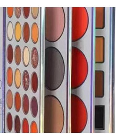 Makeup Palette For Women | 4 Layers Multifunction 45 Colors | Blush Highlighter Eyeshadow - For Daily Travel Dating Traveling Photo Shoot Birthday - Buy Online on GoSupps.com