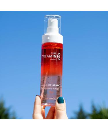 Day and Night Vitamin C Antioxidant Facial Cleanser | 150ml | Biphasic Formula for All Skin Types | International Shipping Available - Buy Online on GoSupps.com