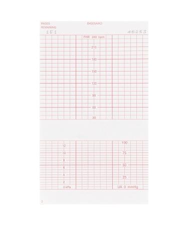 McKesson Fetal Monitoring Red Grid Thermal Paper 6x47ft, 160 Count - 1 Pack - Buy Online on GoSupps.com