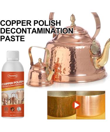 Copper Polish Paste | Gently Copper Pipe Cleaner - Rust Removal for Metal 100 Ml Cleans Without Scratching for Kitchen Accessories Jewelry Watches Instruments for Brass Rowces - Buy Online on GoSupps.com