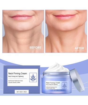  Mimoqk Neck Tightening Cream Hydrating Brightening Lotion 50g Non-Greasy Formula Skin Firming for Mature Dry Skin Daily Protection Ideal Travel Post-Workout and Climate Care - Buy Online on GoSupps.com