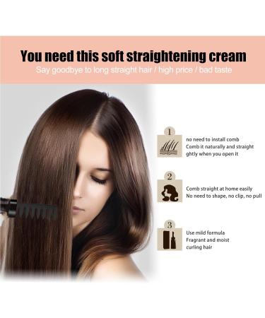 Protein Correcting Hair Straightening Cream Hair Straightening Cream Hair Straightening Treatment Hair Softening Cream Straight Hair Products for Smoothing Hair Protein Correcting 100ML - Buy Online on GoSupps.com
