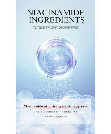 2 Pcs Radiant Niacinamide Whitening Toothpaste Upgraded Effectively Whitens Teeth Deep Cleaning Freshen Breath.  - Buy Online on GoSupps.com