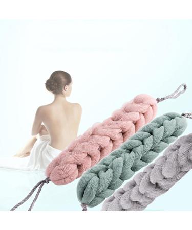 Large Shower Massage Sponge Set - 3PCs Soft Bathing & Exfoliating Sponges for Men & Women - Dead Skin Remover Relaxing Skin Care - Buy Online on GoSupps.com