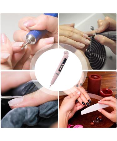 Electric Nail Drill UV Nail Lamp 2 in 1 - Nail File with Small UV Light Portable Electric Manicure Pedicure Kit for Acrylic Gel Nails Polishing Curing - Buy Online on GoSupps.com