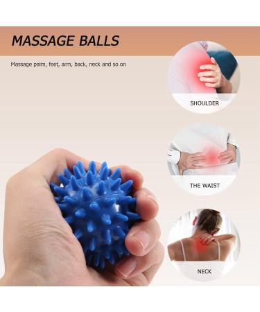 Lzeouean 6cm Hedgehog Massage Balls - Therapy & Knob Massage Balls for Relaxation | International Shipping Available - Buy Online on GoSupps.com