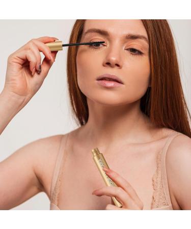 Eye MascaraLong Lashes Mascara AntiSmudge Primer Thick Eyelashes Sweatproof for Sensitive Eyes Women for Performances Swimming Wedding Evening Black - Buy Online on GoSupps.com