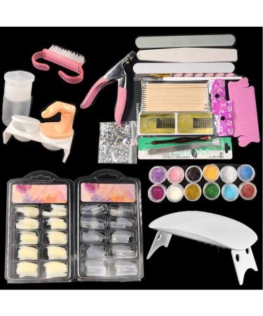 Complete Gel Nail Polish Kit - DIY Manicure Tools Accessories & UV LED Dryer for Perfect Nails - Buy Online on GoSupps.com