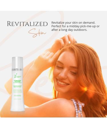 Ageless Zen Hydrating Serum Mist (6.26 + 1.35) FL OZ - (Comes with Refill) - Improves Tone & Texture Calms hydrates refreshes Sensitive Skin - Hyaluronic Acid Serum E Vitamins - Anti-Wrinkle - Buy Online on GoSupps.com