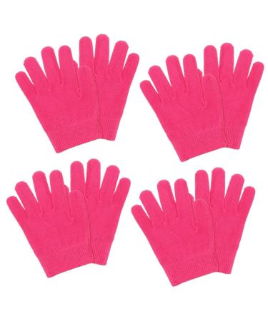 minkissy Gloves Pairs Moisturizing Gloves Sleeping Gloves Hand mask Gloves moisturizing Gloves Over Lotion Gloves Cosmetic Gloves Enhancing Dry Hands Essential Oil Miss at Mask