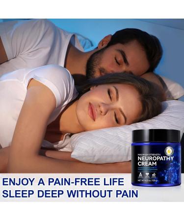 Neuropathy Cream for Feet Legs & Hands Lightweight Plant-Based Formula with Cooling Comfort 4 oz - Buy Online on GoSupps.com