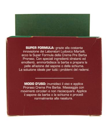 Proraso Pre Shave Cream Red 100ml - Soothing & Moisturizing | International Shipping Available - Buy Online on GoSupps.com