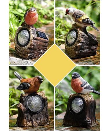 Garden Light Resin Simulation Bird Decoration Garden Garden Balcony Decoration Sculpture Crafts(Color:A) - Buy Online on GoSupps.com