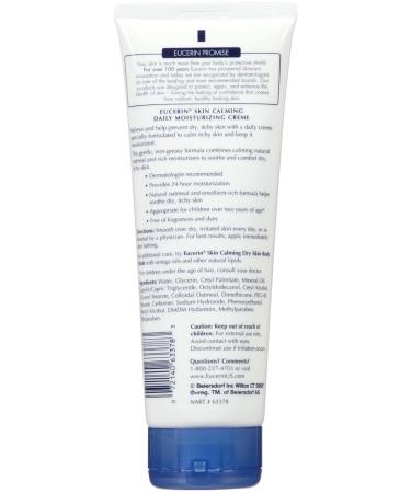 Eucerin Skin Calming Fragrance Free Cr me 8 Oz Unscented 8 Ounce (Pack of 1) - Buy Online on GoSupps.com