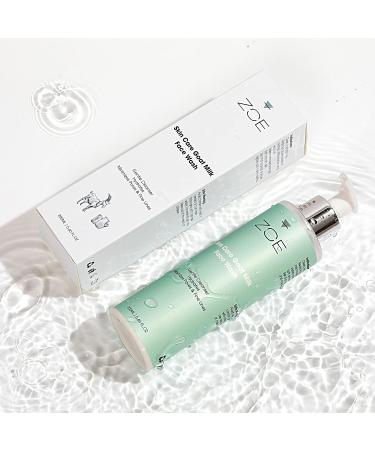 ZOE Skincare Natural Goat Milk Face Wash | Hydrating Sensitive & Dry Skin Cleanser with Vitamin E, Aloe Vera | Gentle Daily Cleanser | Cruelty-Free & Fragrance-Free Organic Formula - Buy Online on GoSupps.com