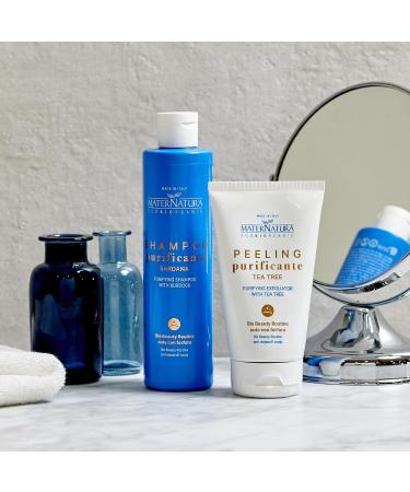  Maternatura Maternatura Purifying shampoo with burdock for dandruff-free skin refreshed and protected bio beauty routine cute with dandruff made in Italy - 250 ml - Buy Online on GoSupps.com