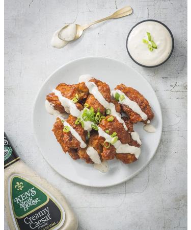 Ken's Steakhouse Creamy Caesar Dressing - Gluten Free 16 Fl Oz Bottle (Pack of 2) - Buy Online on GoSupps.com