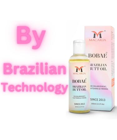 Macaria Cosmetics Pvt Ltd Bobae Brazillian Butt Body Butt Oil For Women Cream - Buy Online on GoSupps.com
