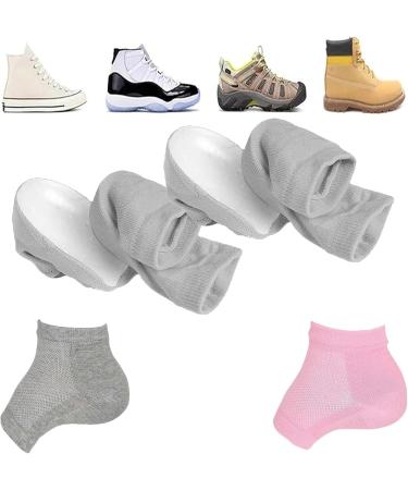 Height Max Socks & Insoles - 3 Inch Invisible Shoe Lift Pads for Men & Women - Black Height Increase Solution - Buy Online on GoSupps.com