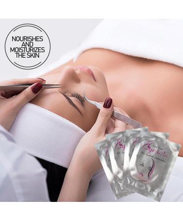 50 Pairs Hydrogel Eyelash Extension Gel Patches Kit - Natural Lash Gel Pads for Beauty Makeup | Eye Mask Pads & Tools for Women - Buy Online on GoSupps.com