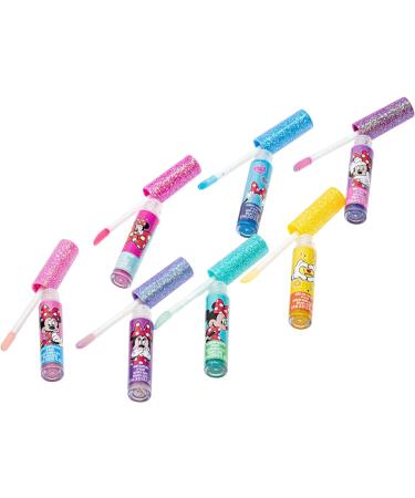 Disney Minnie Mouse 7 pcs Lip Gloss Set for Girls |Birthday Gifts for Ages 3 & Above by Townley Girl - Buy Online on GoSupps.com