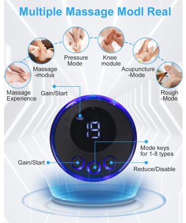 Birshe EMS Foot Massager - Foldable Electrical Device for Improved Blood Circulation | Best Foot Massage at Home - Buy Online on GoSupps.com