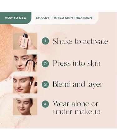 Erno Laszlo Shake-It Tinted Skin Treatment - Neutral Face Tint for Lighter Complexions | Oil Control & Natural Matte Finish | 3 Fl Oz - International Shipping Available - Buy Online on GoSupps.com