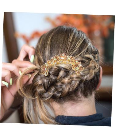 minkissy Hair Jewelry Bridal Hair Comb Bridal Hair Accessories Hair Combs for Women Accessories Diamond Hair Accessories Prom Hair Accessories Rhinestones Back of Head Bride Wedding - Buy Online on GoSupps.com