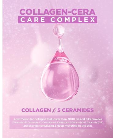 THESAEM Collagen EX Hydra Ampoule | Hydrating Face Serum with Collagen Ceramide Olive Oil & Squalane for Smooth Nourished Skin - 1.01 fl.oz - Buy Online on GoSupps.com