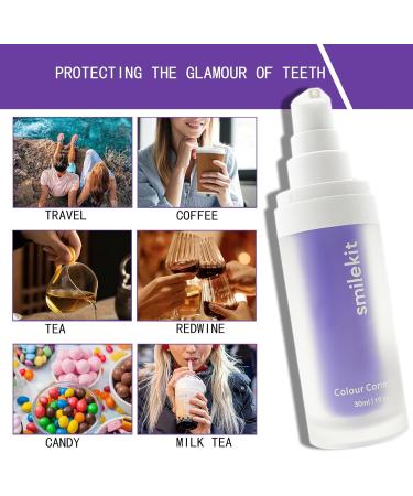 Purple Teeth Whitening Toothpaste | Effective Stain Removal & Whitening Booster | International Shipping - Buy Online on GoSupps.com