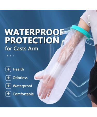Yeloumiss Adult Half Arm Waterproof Cast Cover - Reusable Shower Bag for Watertight Arm Protection - Buy Online on GoSupps.com