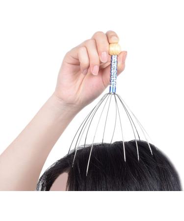 Scalp Massage Set - 2 Scalp Scratches Roller Ball Massager & Shampoo Brush for Relaxation & Blood Circulation - Shop Now Internationally! - Buy Online on GoSupps.com