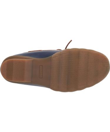 Sperry Women's Saltwater 1-Eye Rain Boot 9 - Tan/Navy - Waterproof Boot for Women - Buy Online on GoSupps.com