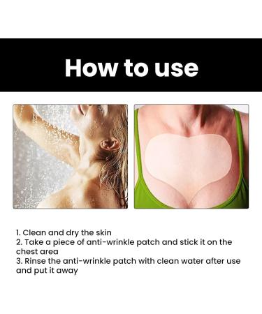 EXQST Anti-Wrinkle Chest Pads Chest Smoothing Patch Anti-Wrinkle Anti-Aging Collagen Natural Hydration Chest Lifting Patch - Buy Online on GoSupps.com