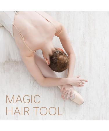 50 Pcs Invisible Hair Nets for Buns - 20 Inches Elastic Edge Mesh Bun Set with Bobby Pins - Hair Donuts for Ballet & Kitchen - Brown - Buy Online on GoSupps.com