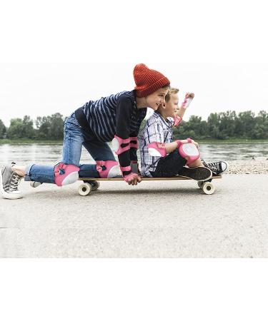 CRZKO Kids/Teenager Protective Gear 6 in 1 Set - Pink S(33 to 44 lbs) - Buy Online on GoSupps.com
