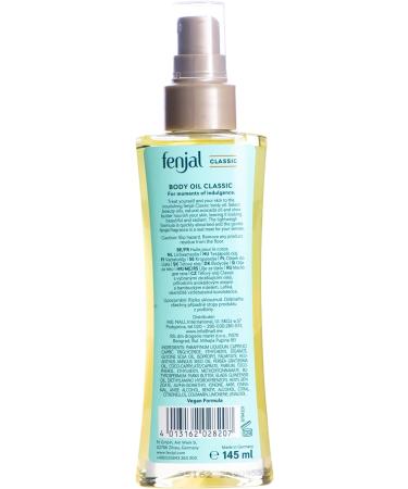 Fenjal Classic Body Oil 145ml - Nourishing Body Oil for Silky Soft Skin - Buy Online on GoSupps.com