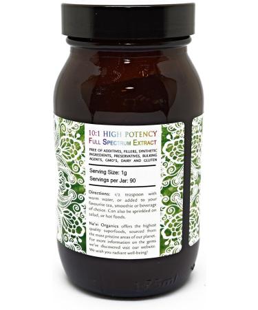 Nettle Root Powder Extract | Full Spectrum Extract | Harvested Wild (90g) - Buy Online on GoSupps.com