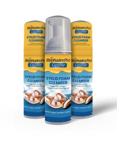 Visual Advantage Lunovus Eyelid Foam Cleanser with Manuka Honey and Dead Sea Salt Gentle Daily Cleansing - Buy Online on GoSupps.com