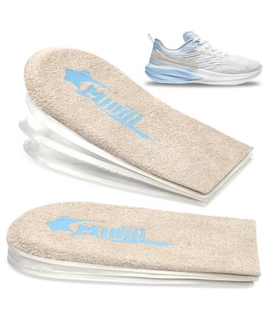 MHBH Heel Lift Inserts Gel Adjustable Orthopedic Shoe Heel Lifts for Women Uneven Legs Adjust a Lift Heel Lift for Leg Length Discrepancies Insoles Heel Spurs Heel Pain Achilles Tendonitis Relief
