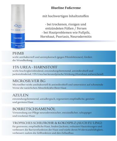 Blure Cream for Cornea & Athlete's Foot | 15% Urea Foot Care for Dry Cracked Skin | 100ml Airless Pump - Buy Online on GoSupps.com
